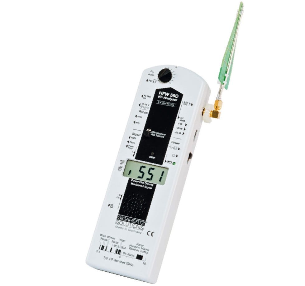 HFW59D - miernik pola elektromagnetycznego - HF 2.4-10GHz