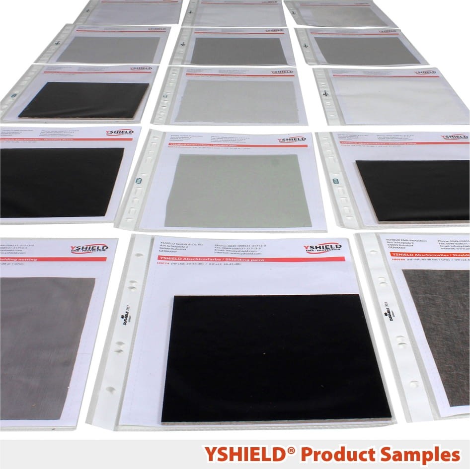 Próbki farb ekranujących PEM