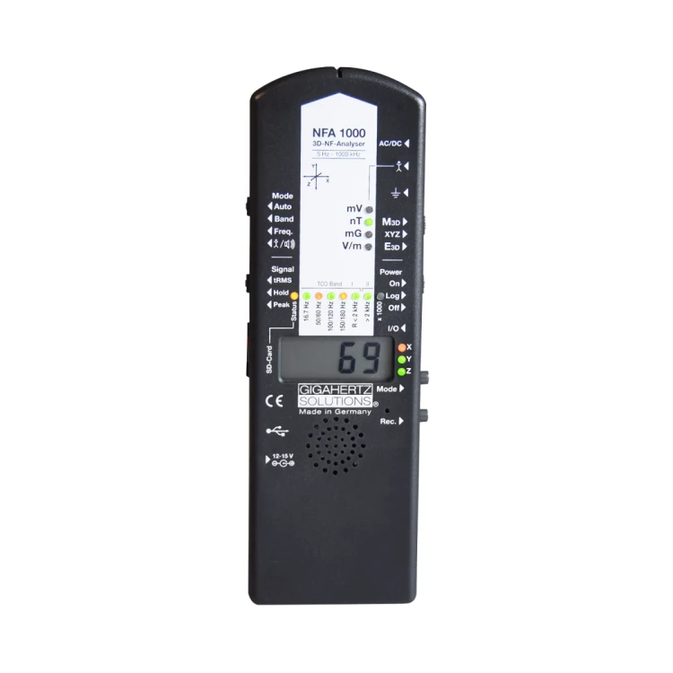Miernik / analizator / rejestrator pola elektromagnetycznego NFA1000 - 3