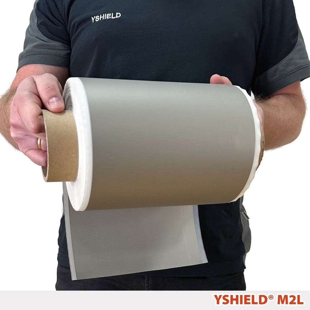 YSHIELD M2L - folia ekranująca pola magnetyczne - szer. 21 cm - 1 mb