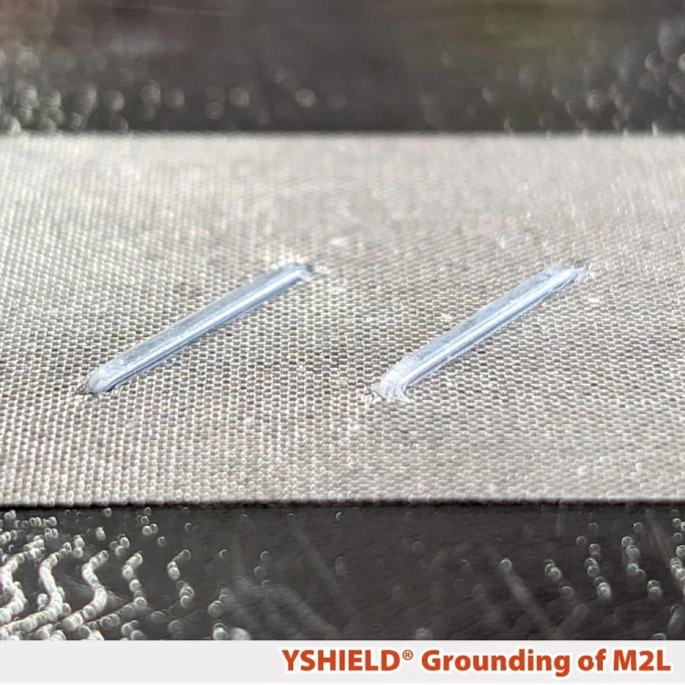 YSHIELD M2L – sposób połączenia elektrycznego dla uziemienia