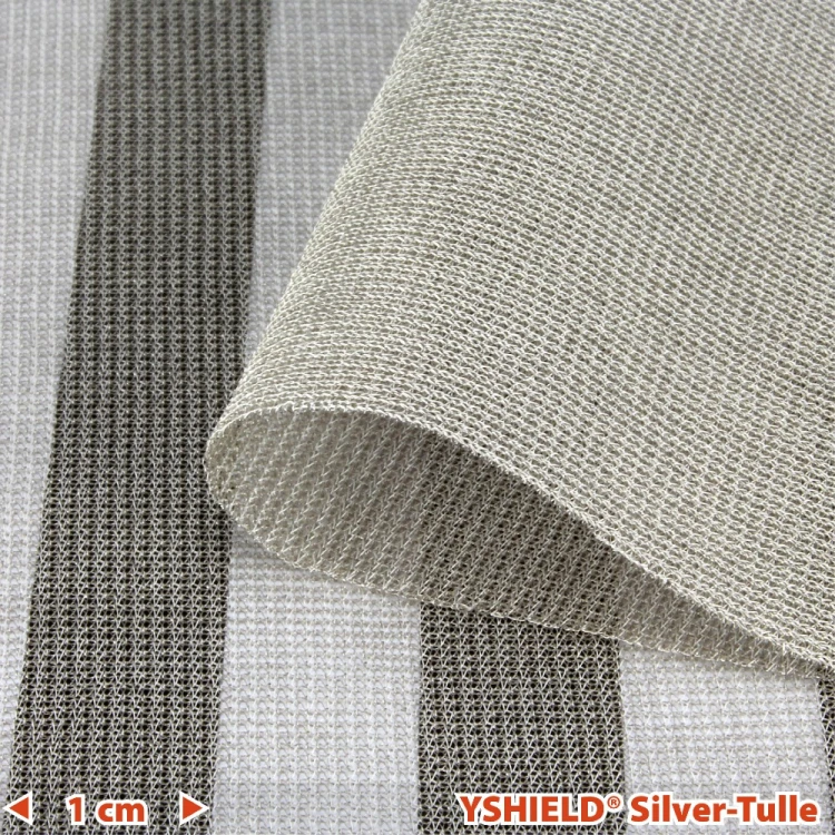 YShield Silver-Tulle - tkanina do ochrony przed promieniowaniem elektromagnetycznym, w tym 5G