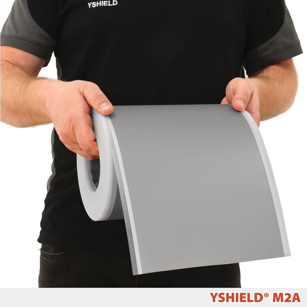 YSHIELD M2A - folia ekranująca pola magnetyczne AL - szer. 21 cm - 1 mb