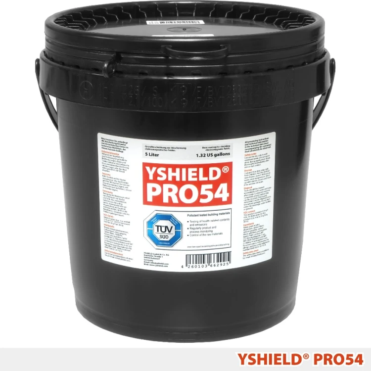 Farba ekranująca pola elektromagnetyczne (PEM) YSHIELD PRO54 5 litrów