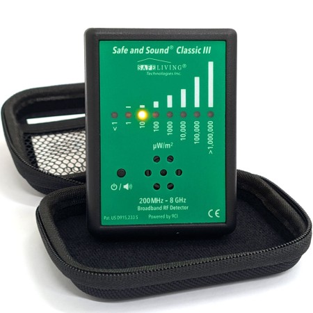 Safe and Sound Classic III - detektor PEM (5G, Wi-Fi) 200MHz-8GHz