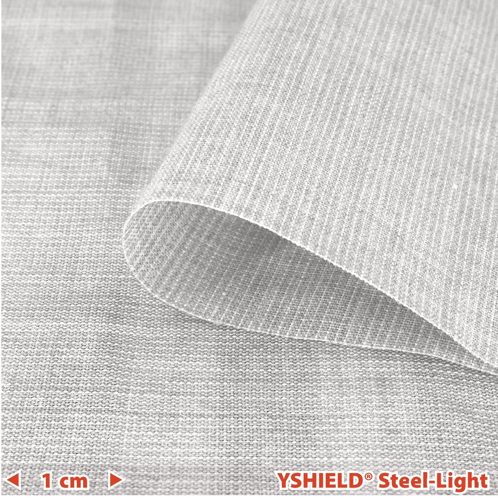 YSHIELD STEEL-LIGHT - tkanina ekranująca PEM - szer. 150 cm - 1 mb