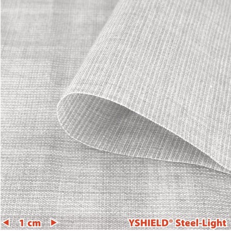 YSHIELD STEEL-LIGHT - tkanina ekranująca PEM - szer. 150 cm - 1 mb