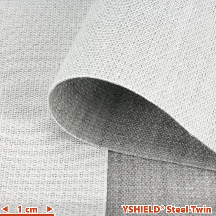 STEEL TWIN - tkanina na zasłony i ubrania do ochrony przed elektrosmogiem , w tym 5G