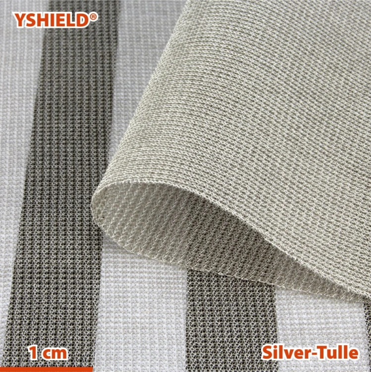 Tkanina SILVER-TULLE